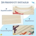 thumbnail image 2 of FORMRS Boys Rash Guard Short Sleeves Swim Shirt Quick Dry UPF 50+ Sun Protection, Sizes 3-12T, Flying Planes, 2 of 6