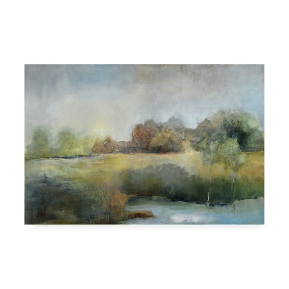 Trademark Fine Art 'A Chill in the Air' Canvas Art by J Austin Jenning