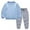 Light Blue a2, variant on snilers 2 Piece Sets for Boys Fall Winter Casual Solid Sweatsuits Sets Long Sleeve Crewneck Sweatshirts and Sweatpants Matching Lounge Sets Birthday Outfit 6 Years