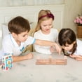 thumbnail image 3 of OULII 3Pcs Wooden Train Track Expansion and Connection Set for Children Playtime, 3 of 5
