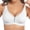 White, variant on MVRLSH Sports Jelly Bras for Women No Underwire Wireless Full Coverage Breathable Airhole Design Underwear Strapless Bra