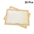 thumbnail image 3 of Miangastore 20pcs A4 Gold Border Gradient Certificate Paper in Horizontal and Vertical Layouts, 3 of 8