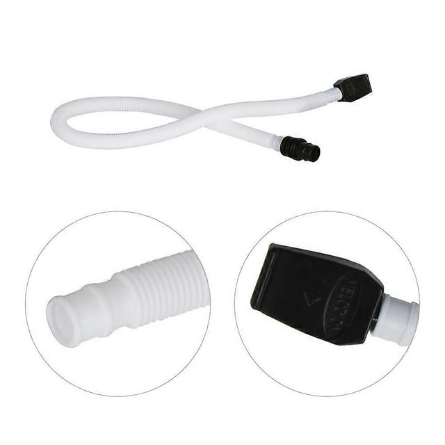 57cm / 22.4in Long Flexible Plastic Melodica Pianica Tube with a Black Mouthpiece