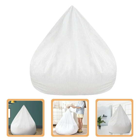 QUMIIRITY Bean Bag Liner Insert White Net 40.6X29.9X29.9In 1Pcs
