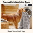 thumbnail image 7 of Veehoo Orthopedic Memory Foam Dog Bed, 7 Inch Thick Extra Large Dog Bed XL for Senior Dogs with Ultra-Soft Fluffy Surface, Waterproof Liner, Removable Washable Cover and Non-Slip Bottom, 48"x30"x7", 7 of 7
