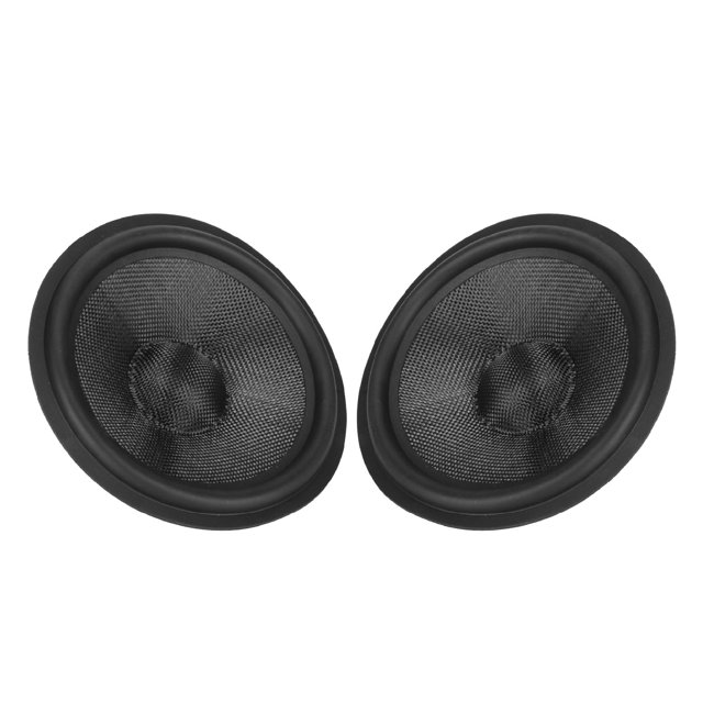 Paper Speaker Cone Drum Paper, Sealed Round Edge 1.5 Inch Depth 1.4 Inch Inner Diameter 2Pcs Subwoofer Cones Drum Paper For 8 Inch Speaker