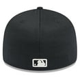 thumbnail image 4 of Men's New Era  Black Chicago White Sox 2024 Clubhouse Low Profile 59FIFTY Fitted Hat, 4 of 5