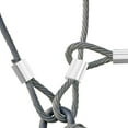 thumbnail image 5 of 200pcs Cable Crimps Wire Ferrules Rope Steel Cable Aluminum Crimping Loop Sleeve Steel Cable Double Ferrule Wire Rope Cable Clamps (Silver), 5 of 5