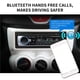 thumbnail image 4 of Manos Libres Para Coche Bluetooth Transmisor Fm Reproductor De Mp3 Soporte De Radio Montado En El Vehículo Tarjeta U Disk Tf Con Control Remoto Yuarrent VI004815-00, 4 of 6