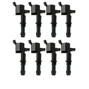 ISA AUTO Set of 8 ISA Ignition Coils Compatible with 2005-2008 Ford F150 F250 Mustang Expedition Explorer Mustang Lincoln Mercury 5.4L 4.6L 6.8L V8 V10 Replacement for DG511 C1541 FD508