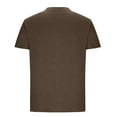 thumbnail image 5 of Fengactive Men's Short Sleeve T Shirts with Chest Pocket Solid Color Crewneck Tee Soft Comfy Tops Workout Athletic Tshirt, 5 of 6