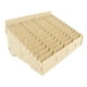 thumbnail image 5 of 48 Grid Wooden Desktop Storage Box Stable Synthetic Wood Multi Cell Phone Rack Display for School, 5 of 5