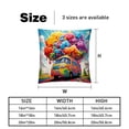 thumbnail image 5 of Mind Car Throw Pillow Covers with Unique Patterns - Set of 2, Available in 16x16, 18x18, and 20x20 Inches for Various Occasions, Sofa, Bed, Chair - Includes Pillow Inserts, Cushion Covers, 5 of 6