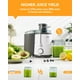 thumbnail image 2 of Exprimidor GDOR con motor de 800 W, conducto de alimentación de 3 pulgadas, doble velocidad, color blanco, 2 of 8