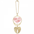 thumbnail image 1 of Heart Red Valentine's Day  Drip Car Keychain Angel Wing Pendant, 1 of 4