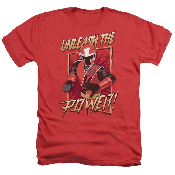 Power Rangers - Unleash - Heather Short Sleeve Shirt - Small