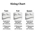 thumbnail image 3 of SHANNA Duvet Cover Set, Twin Size 3 Piece Bedding Set with 2 Pillowcases, 3D Comfortable & Breathable Home Bedding Set, 3 of 8
