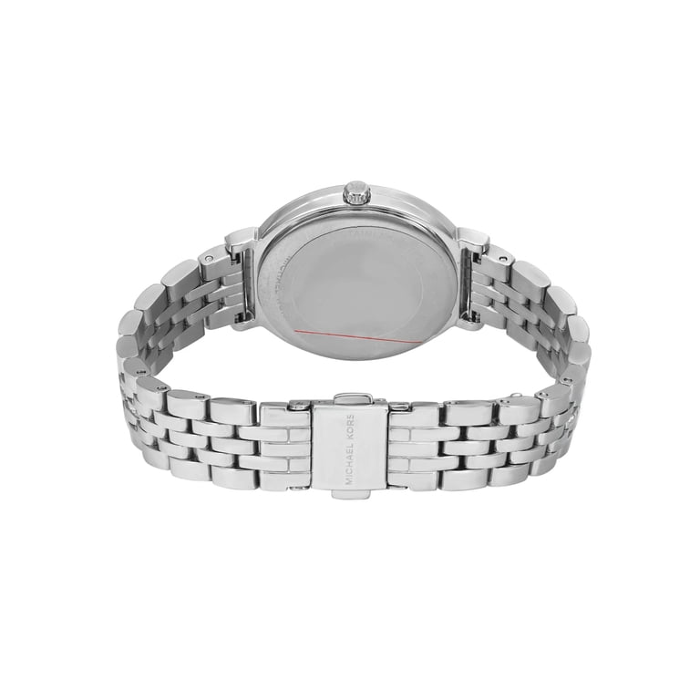 New Michael Kors Cinthia 33mm Steel MOP Crystal Bezel Ladies  display picture 1