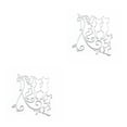 thumbnail image 2 of Justharion Materials For Long-lasting Metal Dies Innovative Cut Stencils DIY Fun 2Set, 2 of 6