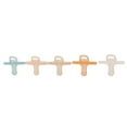 thumbnail image 4 of Silicone Bébé, Silicone Résistant aux Morsures Portable Soulagement de l'Inconfort de Dentition 5 Pcs Propre pour Nourrisson Type 2, 4 of 8