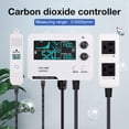 thumbnail image 4 of Controlador de Dióxido de Carbono Sonda Dividida de Doble Canal Monitor de CO2 Válvula Reductora de Presión de CO2 para Invernadero Enchufe Estadounidense D, 4 of 5