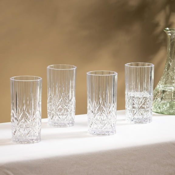 Shatterproof High Tumbler, Set of 4, Gift Box