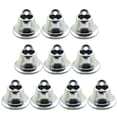 thumbnail image 1 of 10 unids/set campana colgante mano de obra exquisita timbre claro Metal Navidad decoración de campana rústica para el hogar Jikaix, 1 of 5