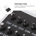 thumbnail image 3 of 22pcs Damaged Screw Extractor Broken Bolt Remover with Bit Holder Socket Adapter, 3 of 7