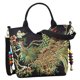 thumbnail image 3 of Bolso de mano bordado para mujer, estilo tradicional chino, bandolera para trabajar Negro, 3 of 9