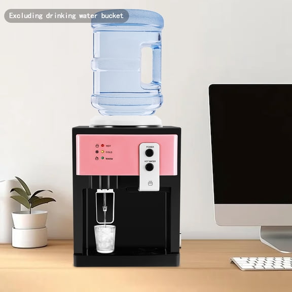 Vintoro 110V Hot&Cold Water Cooler Dispenser, Top Loading Water Dispenser, for Home and Office, Countertop