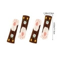 thumbnail image 3 of Kumdkd Animal Paw Chair Leg Covers, 4-Pack Double Layer Thickened Knitted Furniture Leg Protectors, Non-Slip Stool & Table Leg Pads for Floor Scratch Protection & Noise Reduction, Multicolor, 3 of 6