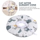 thumbnail image 3 of Cat Elizabethan Collar for Pet Wound Material Collar, 3 of 3