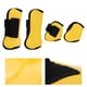 thumbnail image 3 of Botas para tendón de caballo cómodas botas para tendón de caballo con carcasa de PU de liberación rápida reducen el daño ajustable para montar protección contra saltos que ANGGREK Otros, 3 of 8
