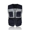 thumbnail image 1 of Neries Chaqueta de pesca de verano con bolsillos delanteros Tamaño múltiple CHEIST CHAIST CHAISTWEAT Hombre ropa exterior Chalecos ACCESORIOS DE JUEGOS OUTTROS ACCESORIOS DE NAVY / XL sidaley OD003201-26, 1 of 7