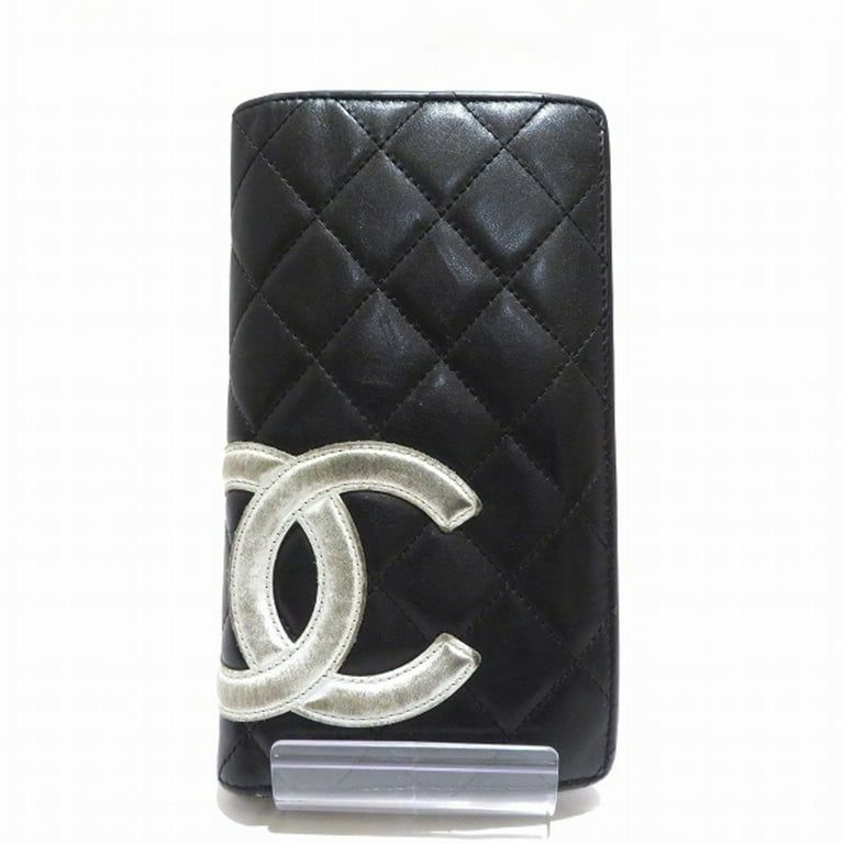 Authenticated Used Chanel CHANEL cambon line bi-fold wallet long ladies 