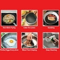 2 Pack 24cm Round Non Stick High Temperature Pan Frying Pan Liner Sheet