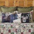 thumbnail image 4 of C&F Home Caleb Rustic Lodge Cabin Deer Bear Twin 2 Piece Machine Washable Reversible Cotton Quilt Set Twin 2 Piece Set Brown, 4 of 5