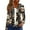 Black, variant on Women's Fashion Christmas Print Casual Zip-Up Long-Sleeve Hooded Jacket, for Outdoor Activities and Daily Use,Black,2XL
