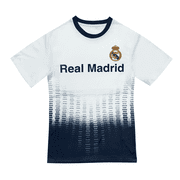 Icon Sports Real Madrid White/Navy Polyester Jersey, Adult S-XL