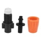 thumbnail image 2 of Boquillas de nebulización, 50pcs / Set Boquillas de nebulización de riego por Goteo Ajustables para jardín, atomizador de Cabeza de rociador de Micro Flujo para Sistema de rieg Jardinería Fugacal no, 2 of 7
