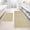Brown, variant on Waffle Bathroom Runner Rugs, Modern Woven Absorbent Non Slip Bath Rugs, Machine Washable Bath Mat Runner, Quick-Drying Bathroom Mat, Boho Tassel Style Suitable for Bathroom Floor, Green, 72"X24"