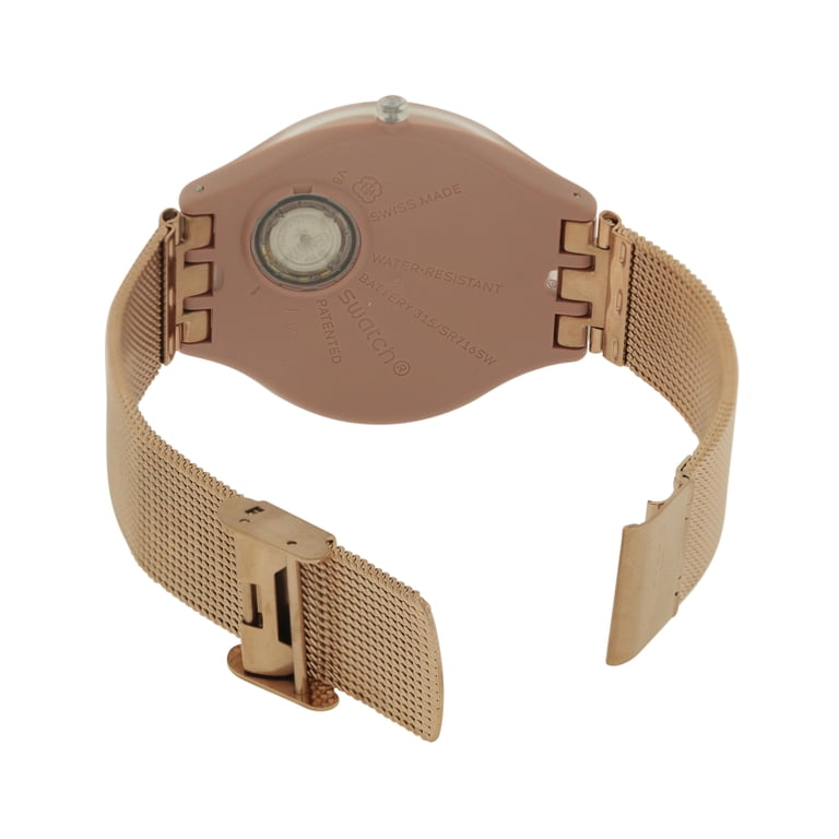 Swatch Skin Women’s Hello Darkening Rose Gold Watch, new battery, in box SYXG101 - SKINROSEE - Swatch® United States main image 3