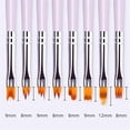 thumbnail image 4 of Juego de pinceles de uñas TRUEGOOD Premium Upgrade con mango de madera, 8 unidades, 4 of 9