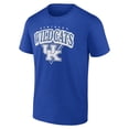 thumbnail image 2 of Men's Fanatics Royal Kentucky Wildcats Modern Tri T-Shirt, 2 of 3