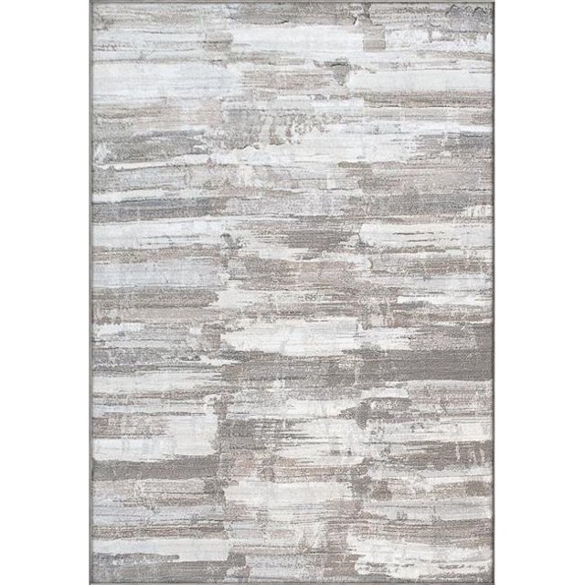 Dynamic Rugs EC46634237555 3 ft. 11 in. x 5 ft. 7 in. Eclipse 63423 Rectangle Contemporary Area Rug - 7555 Beige
