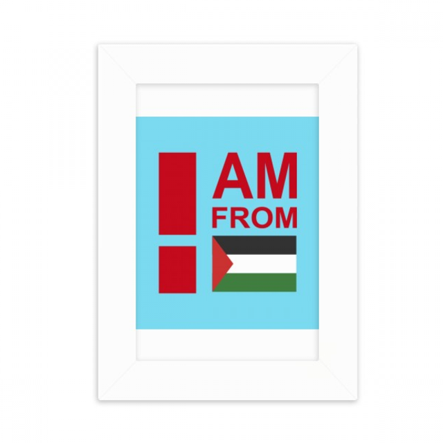 I Am From Palestine Art Deco Fashion Desktop Photo Frame Picture Display Decoration Art Painting