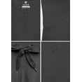 thumbnail image 4 of Adar Addition Go-Higher Scrub Set For Women - Notched V-Neck Scrub Top & Skinny Cargo Scrub Pants, 4 of 7