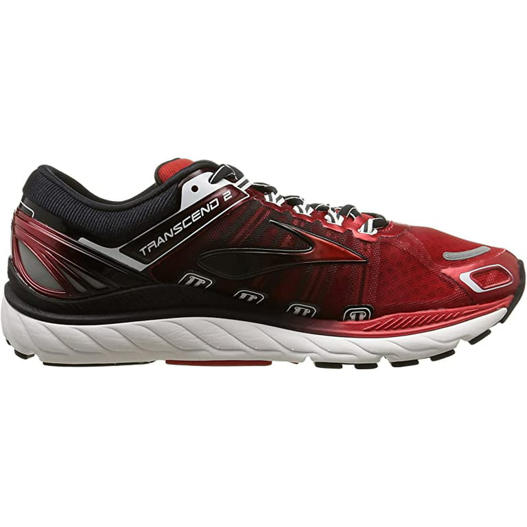 Brooks Transcend 2 Running Shoe, Red/Black, 10 D(M) US - Walmart.com