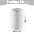 thumbnail image 3 of Zaxius Mini Humidifier Desktop Humidifier Humidifier Small Car Humidifier Evaporative Humidifier Travel Humidifier For Hotel Room Travel Humidifier, 3 of 8