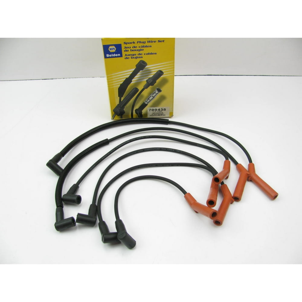 Napa 700438 Ignition Spark Plug Wires For Chrysler, Dodge 3.3l 1990